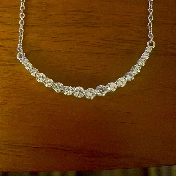 Crystal Teardrop Earring and Necklace set - Picture 3 of 3